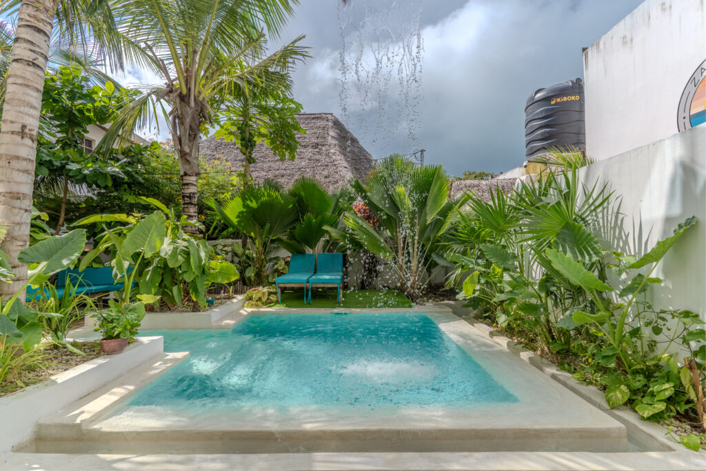 The Waterfall Villa Paje Beach Zanzibar